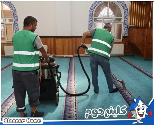 تنظيف أرضيات المساجد بخميس مشيط